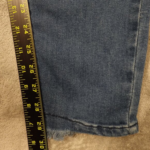 Good American jeans good waist women's 12/31 tall blue stretchy - Picture 4 of 12